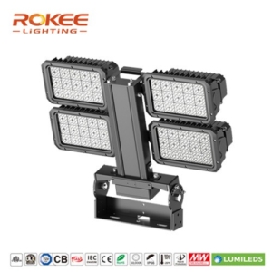 Proyector LED deportivo para campos deportivos serie G10 de 1200W